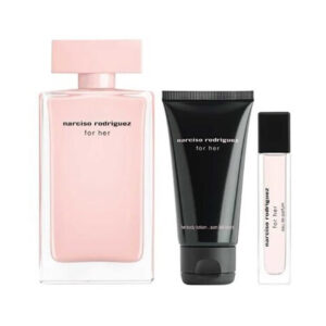 NARCISO RODRIGUEZ FOR HER SET 3PCS EDP 100ML